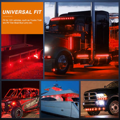 Nilight dual-mode LED marker light provides brake and marker signaling options.