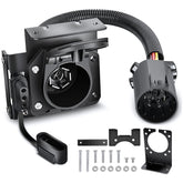 Nilight dual-output 7-way USCAR RV blade wiring for versatile towing options.