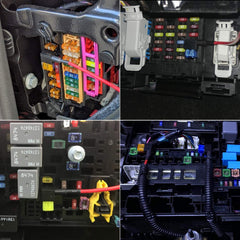 Nilight dual-slot fuse holder design enables separate protection for two circuits.