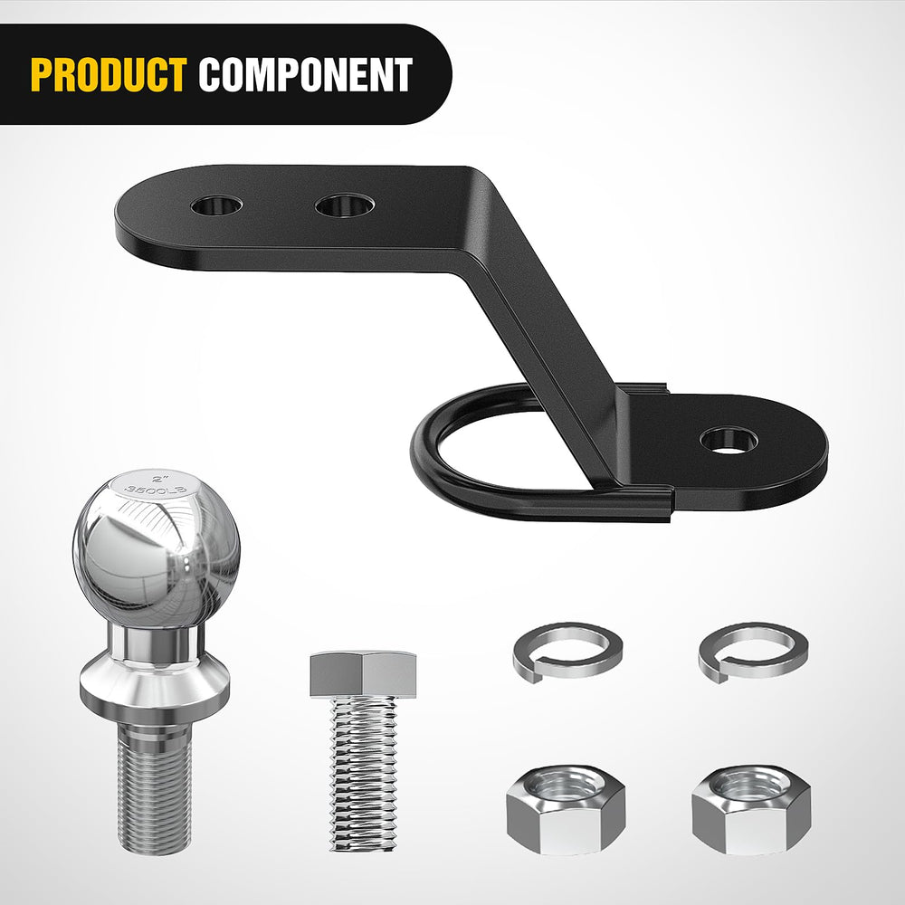 Nilight durable hitch assembly emphasizes strength and long-lasting performance.