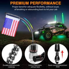 Nilight durable polycarbonate tube resists impacts and weather on off-road adventures