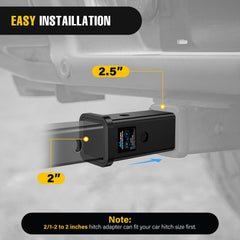 Nilight easy-install process demonstrates quick sleeve insertion