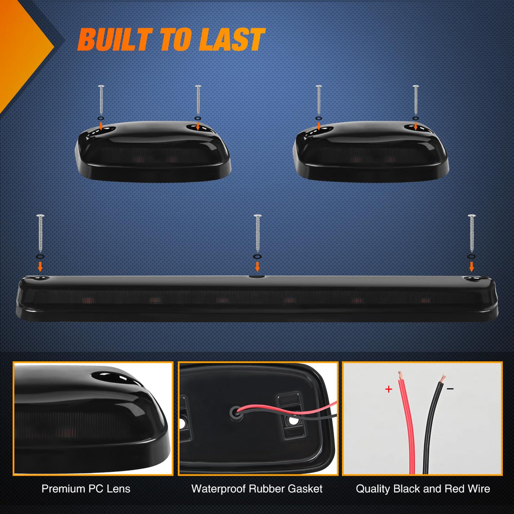 Nilight easy-install cab marker light replacement for OEM mounting.