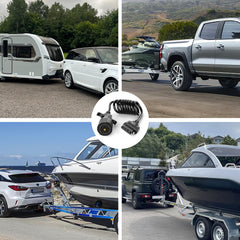 Nilight easy no-splice installation supports quick setup between vehicle and trailer.