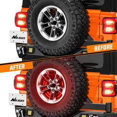Nilight light adds a modern, high-visibility touch to the rear end.