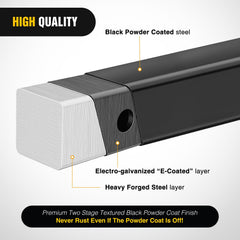 Nilight extension sleeve adds about 6.25 inches for ample space