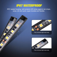 Nilight extension wire 78 inches allows flexible power routing.
