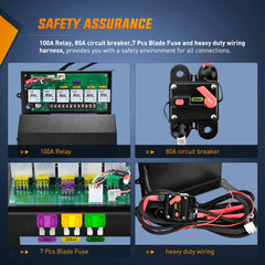 Nilight extra switch covers included for weather protection