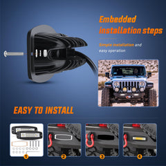 Reverse light use enhances safety when backing up at night.