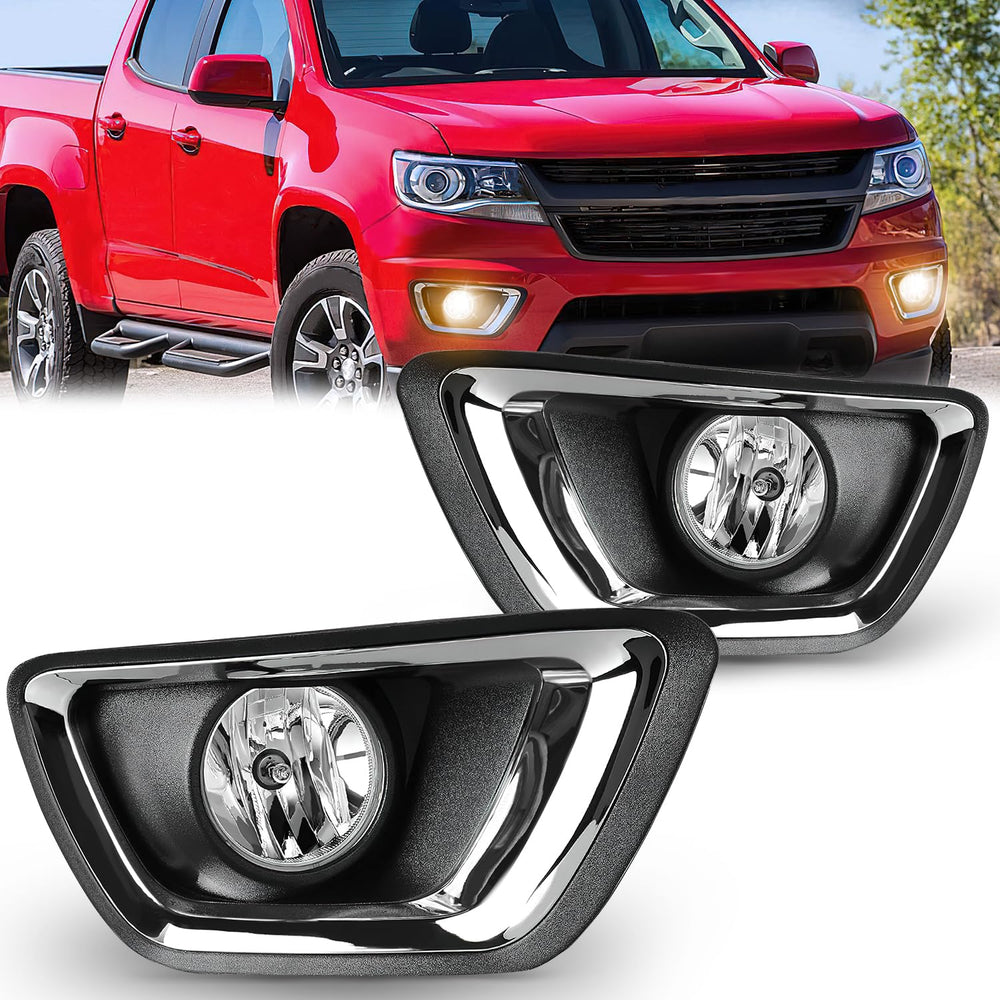 Nilight fog light assembly for Chevy Colorado front-left with factory-like fit and reliability.