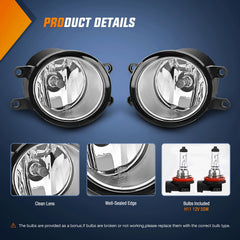 Nilight fog light beam-pattern detail for enhanced road visibility in adverse weather.
