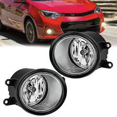 Nilight fog light assembly front view with OEM-like fitment for clearer night driving.