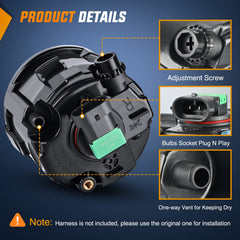 Nilight IP65 waterproof rating protects against moisture in any weather