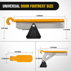 Nilight foldable car step stored compactly in a glove box.
