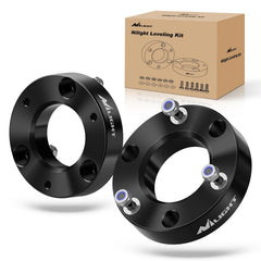 Nilight front leveling kit 2in lift packaging with mounting hardware for easy upgrade
