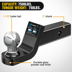 Nilight Fusion 2-inch drop keeps trailers level on road.