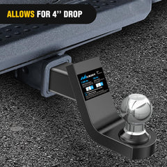 Nilight Fusion 7500 lbs capacity suits heavy tow loads.