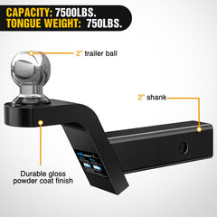 Nilight Fusion 2-inch rise provides extra clearance.