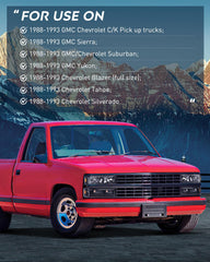 Nilight headlight assembly bulbs included for immediate installation