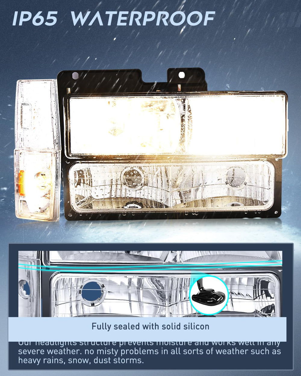 Nilight plug-and-play design for quick OE-fit installation.