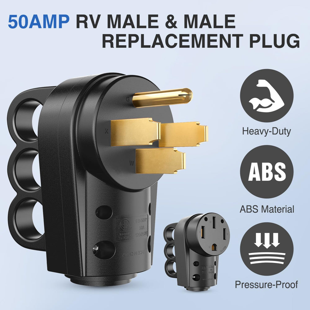 Nilight heavy-duty ABS housing protects components in outdoor RV setups.