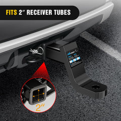 Nilight heavy-duty design supports up to 7,500 pounds gross trailer weight.