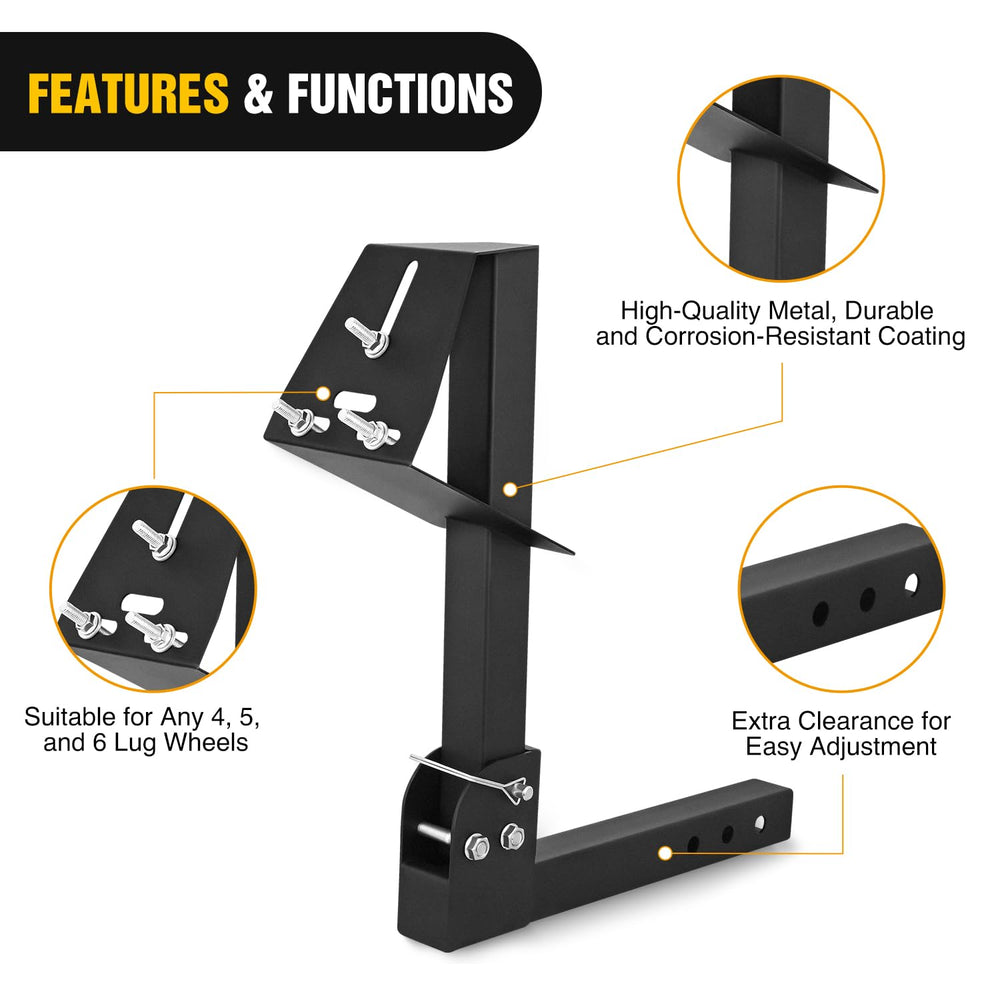 Nilight heavy-duty U-bolts and anti-vibration stabilizers reduce noise and movement.
