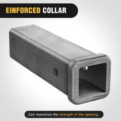 Nilight hitch bar nine-inch length highlights mounting reach.