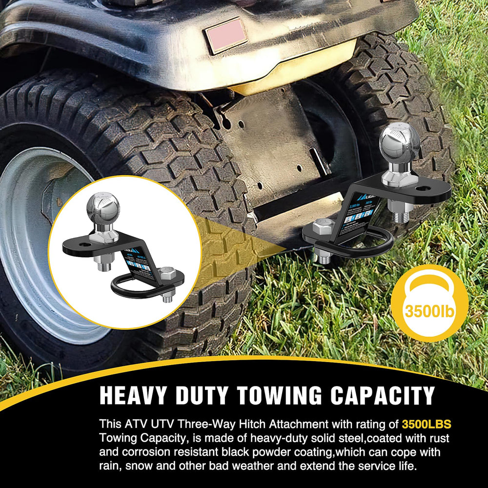 Nilight hitch tongue assembly simplifies installation and maintenance.