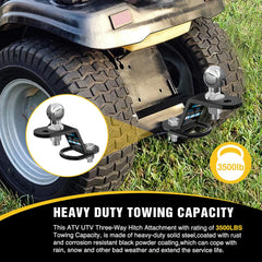 Nilight hitch tongue assembly simplifies installation and maintenance.
