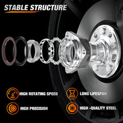 Nilight front hub assembly for Buick Lacrosse enhances ride stability and handling.