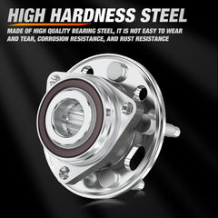 Nilight front hub assembly for GMC Terrain supports precise, confident handling at speed.