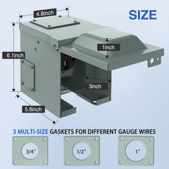 Nilight gasket kit and guidance for easy installation