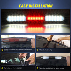 Nilight IP67 waterproof design protects the light in rain