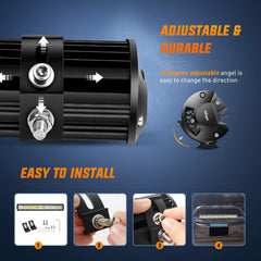 Nilight IP67 waterproof rating withstands rain and splash