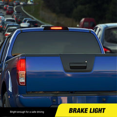 Nilight IP67 waterproof gradient brake light withstands rain and snow.