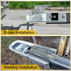 Nilight latch pin and chain system adds double protection during travel