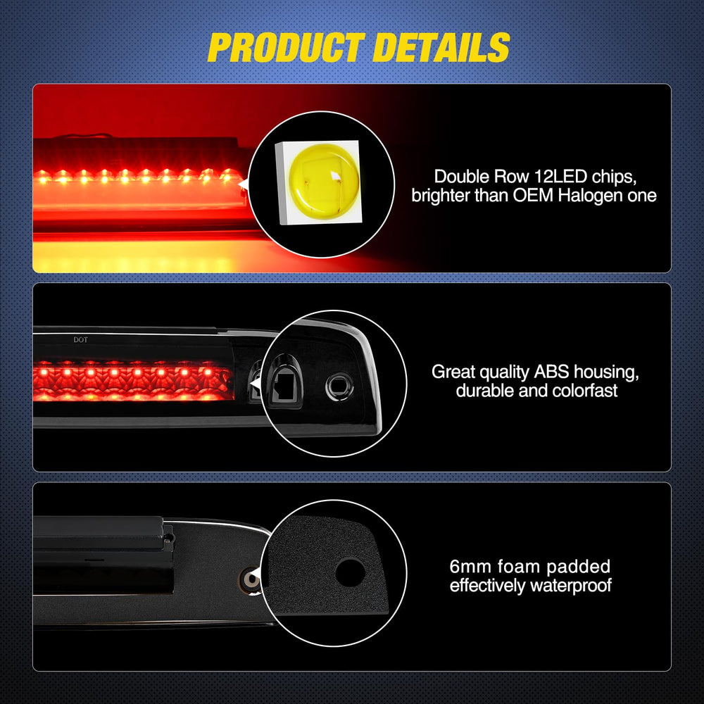Nilight 12-LED array delivers bright, fast illumination.