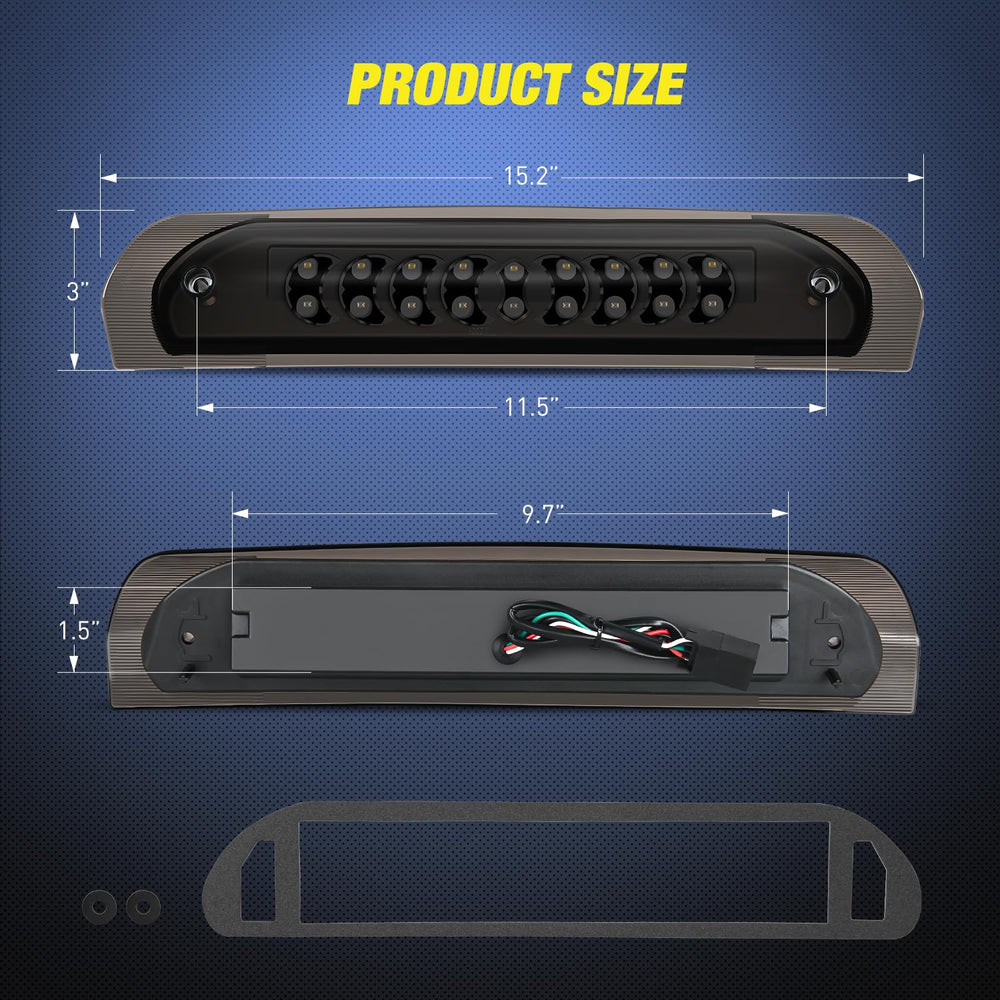 Nilight LED brake light delivers bright, long-lasting performance