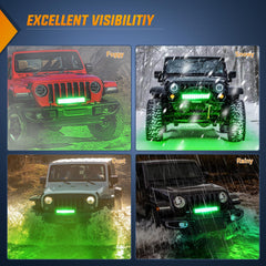 Nilight 45-degree adjustable mounting enables precise beam direction.