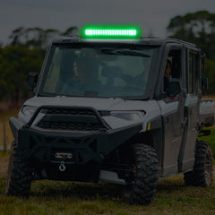 Nilight light bar packaging includes mounting brackets for easy setup.