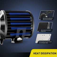 Nilight LED Light Pods 4-inch spot-flood beam for wide coverage and distance