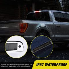 Nilight premium LED stop light with durable IP67 waterproofing.