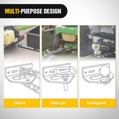 Nilight magnetic towing pin in use delivers strong hold during operation.