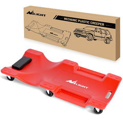 Nilight 40-inch mechanic creeper with heavy-duty ABS for durable workshop use.