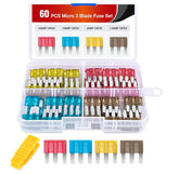 Nilight Micro3 fuse kit collection with color-coded fuses for fast identification.
