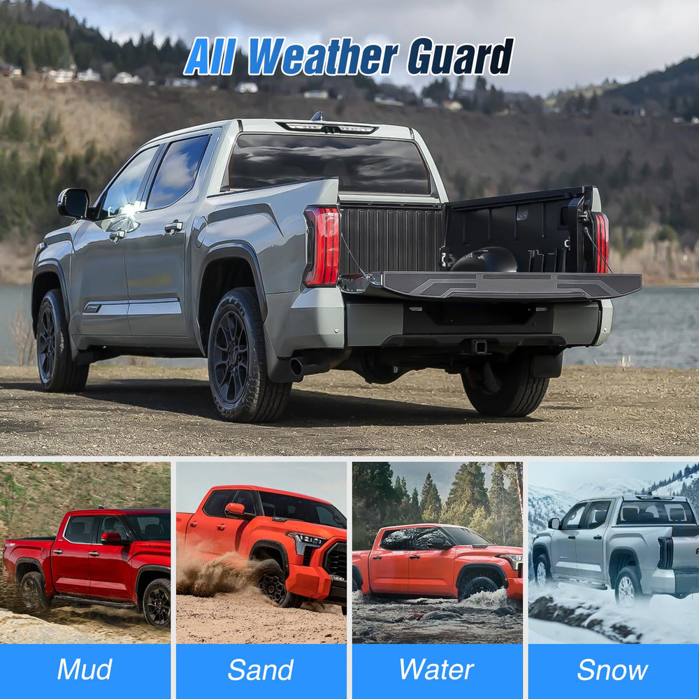 Nilight mud flaps for Toyota Tundra rear-left protect lower panels