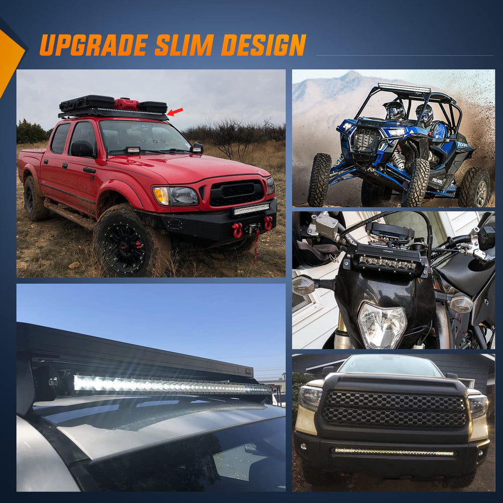 Nilight NI04-200W 41 inch bar built for heavy-duty off-road use.