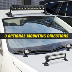 Nilight no-drill mounting enables quick setup without tools.