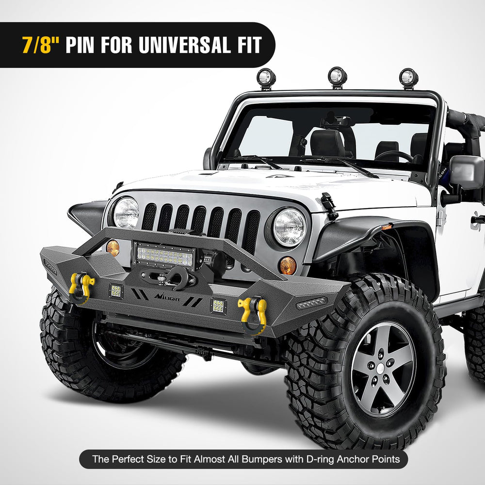 Nilight off-road recovery kit shown with straps, blocks, and savers